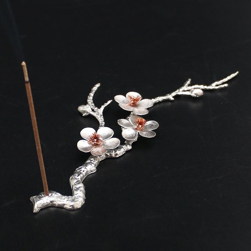 F Tin Handmade Курильница для благовоний для палочек из сливы Подставка для благовоний из металла для гостиной Домашний декор Таиланд Подставка для благовоний
F Tin Handmade Курильница для благовоний для палочек из сливы Подставка для благовоний из металла для гостиной Домашний декор Таиланд Подставка для благовоний