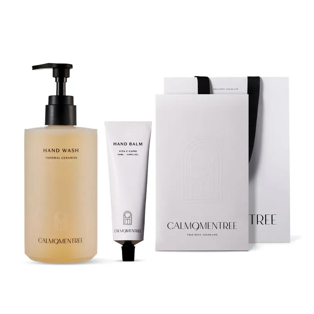 CALMOMENTREE Thermal Mildly Acidic Hand Wash & Vita C Capri Natural Scent Moisturizing Hand Balm Set (450ml/50ml)
CALMOMENTREE Thermal Mildly Acidic Hand Wash & Vita C Capri Natural Scent Moisturizing Hand Balm Set (450ml/50ml)