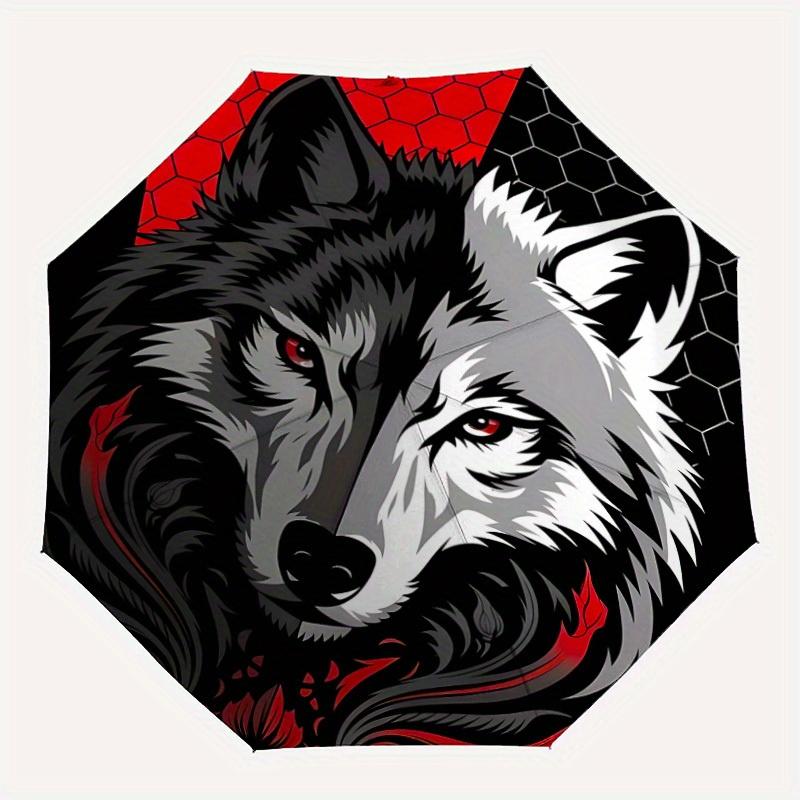 1pc Wolf Pack Automatic Umbrella with 8-Rib Compact Design, Foldable & Portable for Outdoor Leisure, Everyday Use140
1pc Wolf Pack Automatic Umbrella with 8-Rib Compact Design, Foldable & Portable for Outdoor Leisure, Everyday Use140
