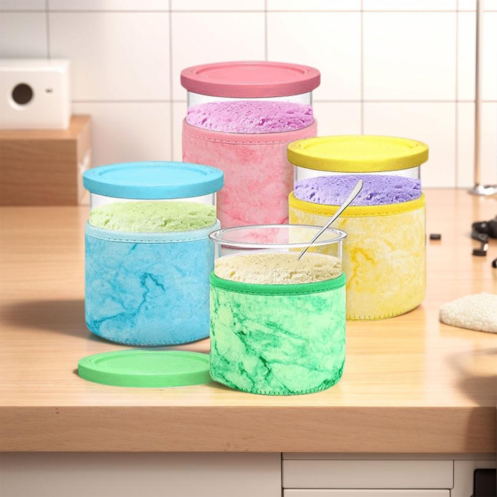 4Pcs Ice Cream Neoprene Sleeve Thermal Reusable Insulated Sleeves Ice Cream Pint Holder for Ice Cream Yogurt Frozen Desserts CHINA
4Pcs Ice Cream Neoprene Sleeve Thermal Reusable Insulated Sleeves Ice Cream Pint Holder for Ice Cream Yogurt Frozen Desserts CHINA