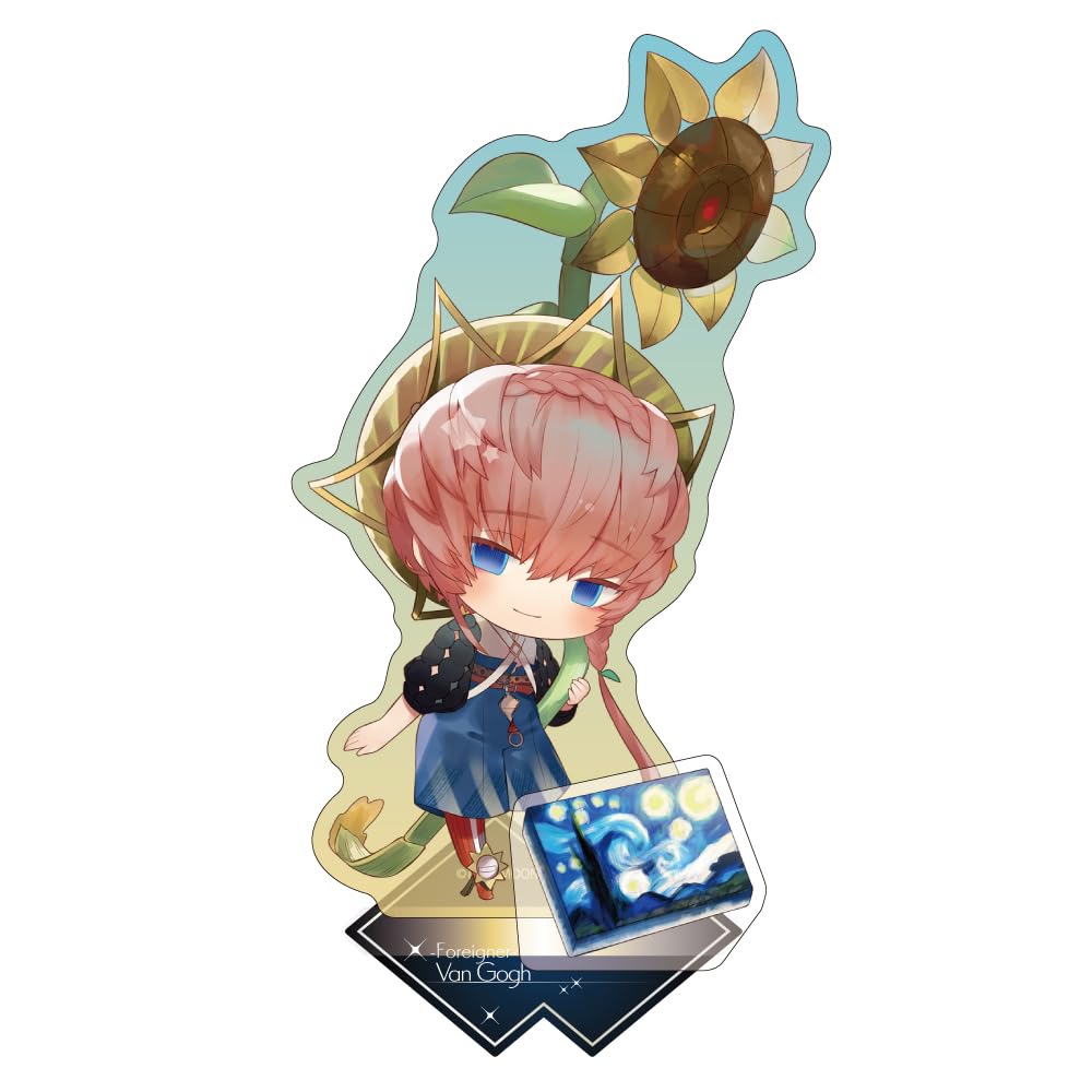 Algernon Products Fate/Grand Order Charatoria Acrylic Stand Foreigner/Van Gogh Approx. H100 x W100mm Acrylic
Algernon Products Fate/Grand Order Charatoria Acrylic Stand Foreigner/Van Gogh Approx. H100 x W100mm Acrylic