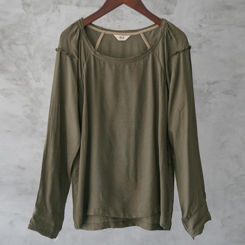 Johnature женские винтажные футболки однотонные футболки с длинными рукавами осенние мягкие женские повседневные свободные футболки One Size зелёный
Johnature женские винтажные футболки однотонные футболки с длинными рукавами осенние мягкие женские повседневные свободные футболки One Size зелёный