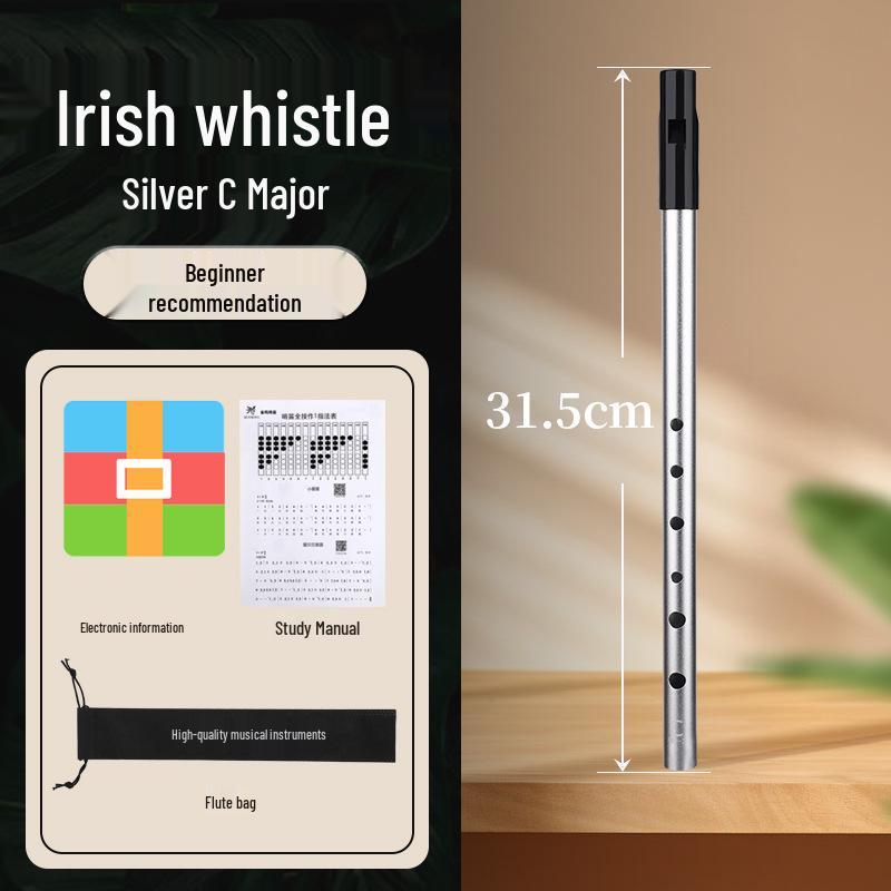 AK Whistle High C & D Irish Whistle for Adult Beginners
AK Whistle High C & D Irish Whistle for Adult Beginners