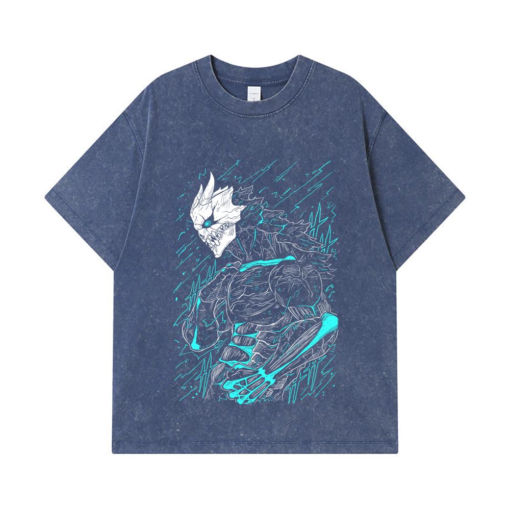 275 GSM Washed T-shirts 100% Cotton Kaiju No 8 V8 Kafka Print Unisex Heavy Cotton T Shirt 2XL королівський синій колір
275 GSM Washed T-shirts 100% Cotton Kaiju No 8 V8 Kafka Print Unisex Heavy Cotton T Shirt 2XL королівський синій колір