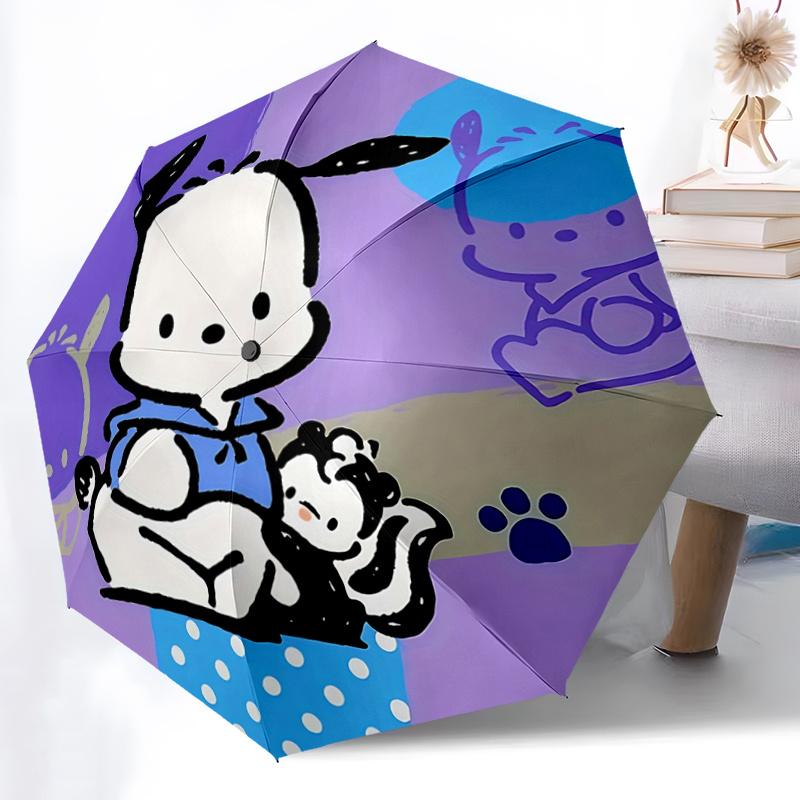 1pc Automatic Opening/Closing Umbrella with Cute Cartoon Print - Portable Three-Fold Design, 8-Bone Iron Frame Outdoor Umbrella, Ideal Gift for Fans,
1pc Automatic Opening/Closing Umbrella with Cute Cartoon Print - Portable Three-Fold Design, 8-Bone Iron Frame Outdoor Umbrella, Ideal Gift for Fans,