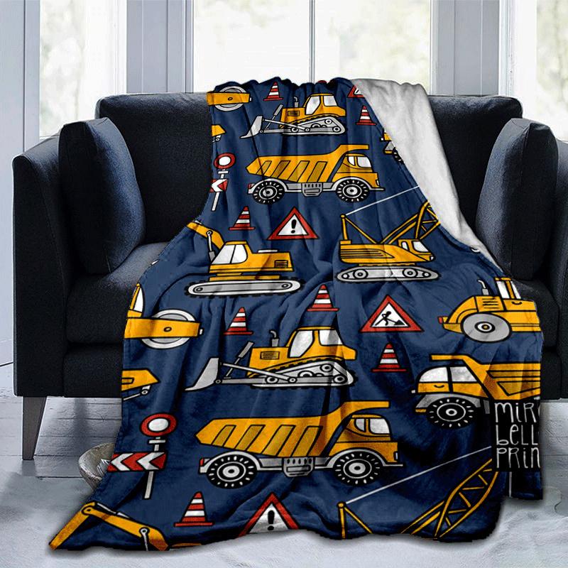 1pc Tractor Printing Lightweight Flannel Blanket, Comfortable and Warm Blanket, for Camping Sofa Bed and Couch Office, Suitable for Gift Blan 100x150cm
1pc Tractor Printing Lightweight Flannel Blanket, Comfortable and Warm Blanket, for Camping Sofa Bed and Couch Office, Suitable for Gift Blan 100x150cm