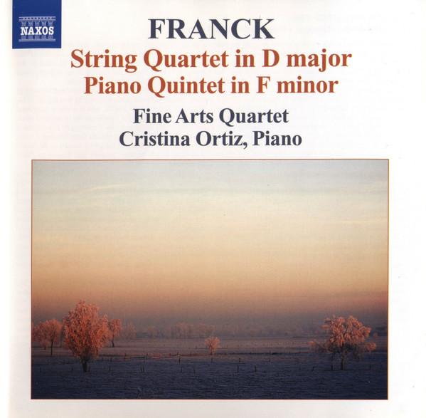 CD CÉSAR FRANCK - THE FINE ARTS QUARTE - String Quartet • Piano Quintet 8572009 Naxos 2009 Japan Classical Used
CD CÉSAR FRANCK - THE FINE ARTS QUARTE - String Quartet • Piano Quintet 8572009 Naxos 2009 Japan Classical Used