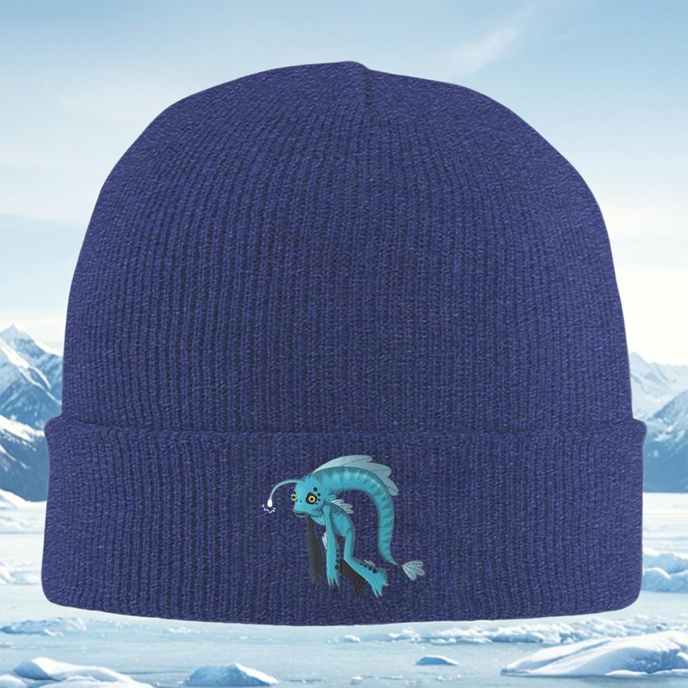 Blue anglerfish creature with bioluminescent light Men Women Unisex Knitted Hat Beanie Pullover Cap Winter Thermal Warm Christma
Blue anglerfish creature with bioluminescent light Men Women Unisex Knitted Hat Beanie Pullover Cap Winter Thermal Warm Christma