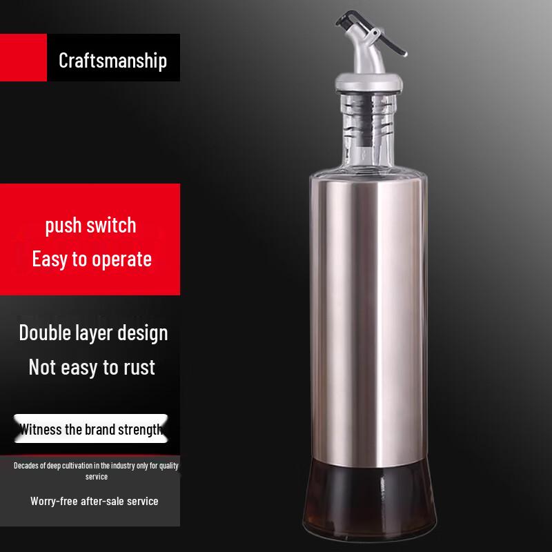 Yingbai Anti-Leak 500ml Oil & Vinegar Dispenser Bottles (Set of 2)
Yingbai Anti-Leak 500ml Oil & Vinegar Dispenser Bottles (Set of 2)