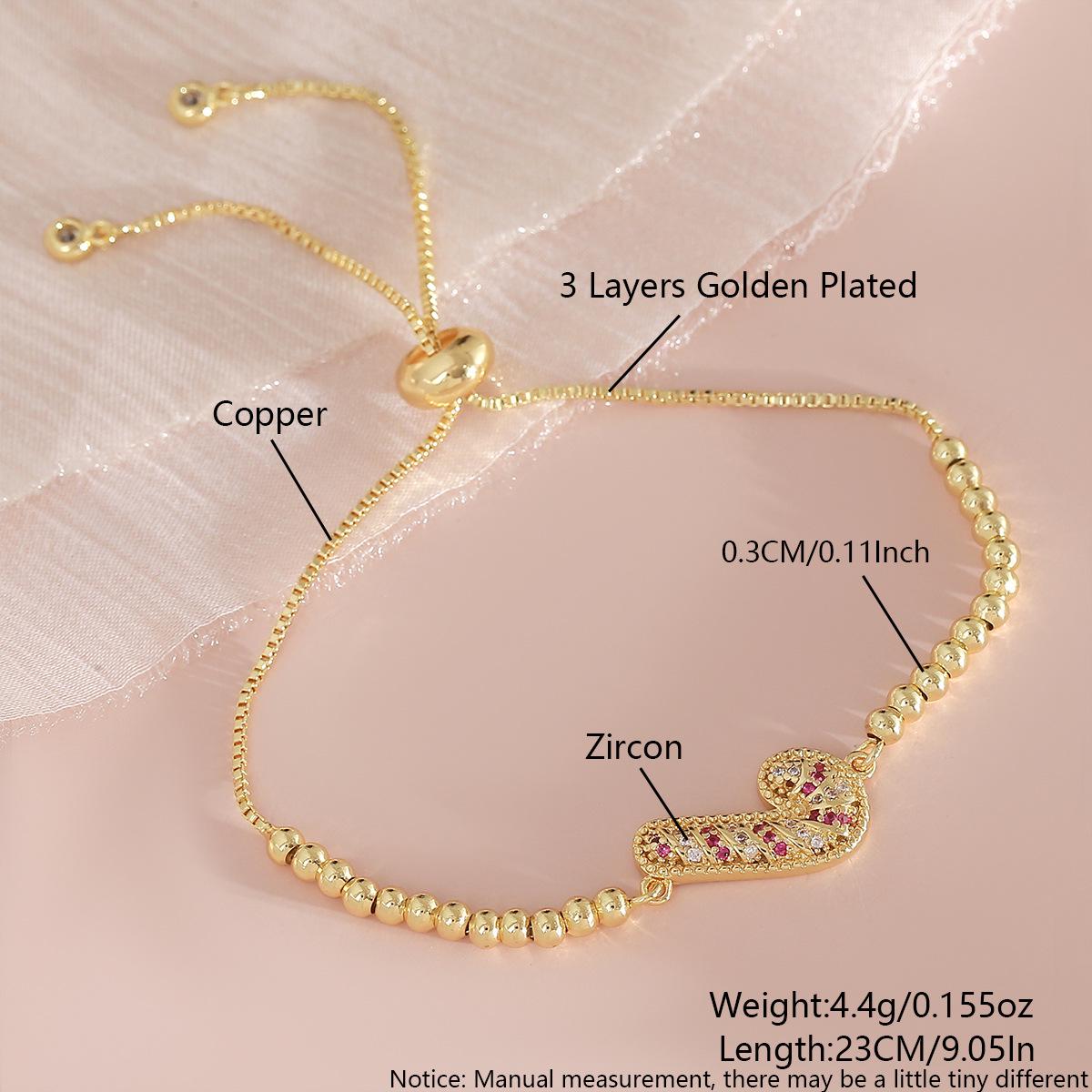 European-American Rhinestone Christmas Scepter Bracelet: Colorful, Niche, 18K Gold-Plated Adjustable Zircon Jewelry
European-American Rhinestone Christmas Scepter Bracelet: Colorful, Niche, 18K Gold-Plated Adjustable Zircon Jewelry