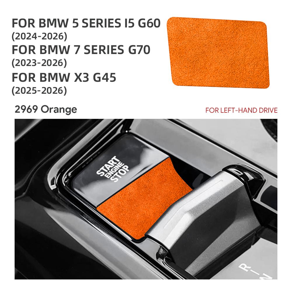 Suede Car Gear Shift Anti-scratch Sticker for BMW X3 G45 2025 7 Series G70 2023 2024-2026 i5 G60 5 Series G60 2024 2025 LHD RHD
Suede Car Gear Shift Anti-scratch Sticker for BMW X3 G45 2025 7 Series G70 2023 2024-2026 i5 G60 5 Series G60 2024 2025 LHD RHD