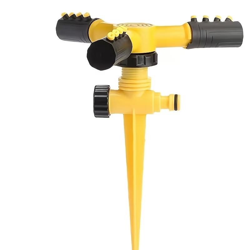 1pc 360-Degree Spinning Sprinkler For Gardening Lawn Irrigation Automatic Rotation Watering Nozzle Gardening Accessories
1pc 360-Degree Spinning Sprinkler For Gardening Lawn Irrigation Automatic Rotation Watering Nozzle Gardening Accessories
