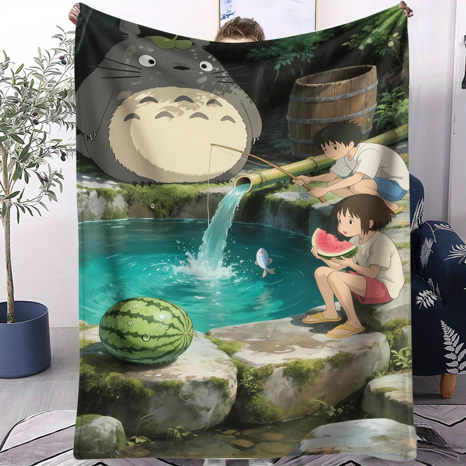Foldable My Neighbor Totoro Small Cover Blanket All Season Soft Portable Comfortable For Bed Bedroom Dorm Sofa Lunch CampingGift 70x100cm
Foldable My Neighbor Totoro Small Cover Blanket All Season Soft Portable Comfortable For Bed Bedroom Dorm Sofa Lunch CampingGift 70x100cm