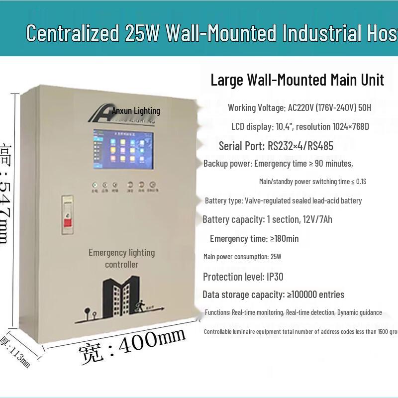 SANSHENG Emergency Lighting Wall-mounted Controller 1
SANSHENG Emergency Lighting Wall-mounted Controller 1