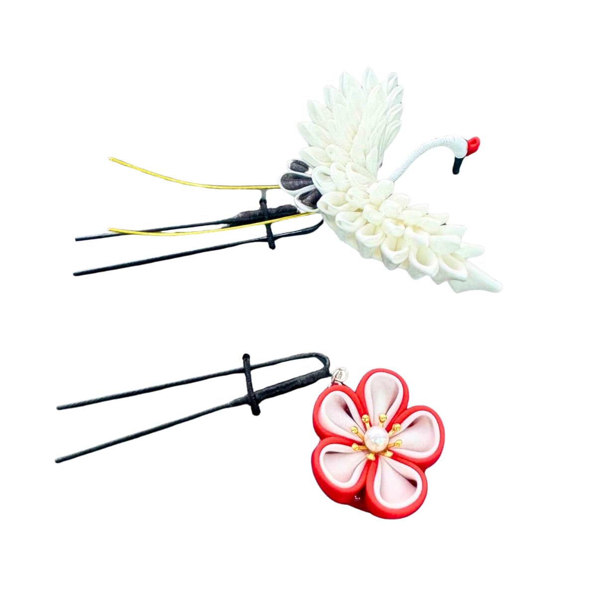 Crane Kanzashi White Medium Hair Perfect for and Photo Wide x 3cm Long x 7cm Lulu s Tsumami-Zaiku (Handkerchief) - - - Headpiece, Accessory, Weddings, білий
Crane Kanzashi White Medium Hair Perfect for and Photo Wide x 3cm Long x 7cm Lulu s Tsumami-Zaiku (Handkerchief) - - - Headpiece, Accessory, Weddings, білий