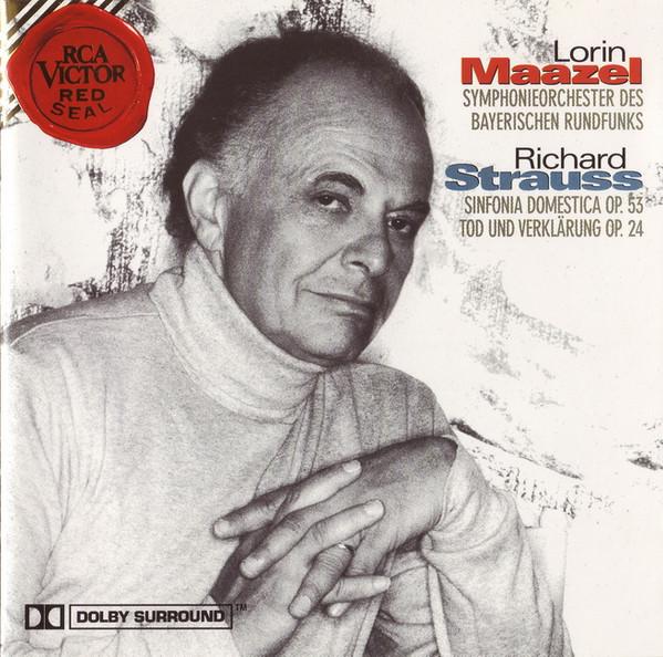 CD LORIN MAAZEL SYMPHONIEORCHESTER D Sinfonia Domestica Op 53 Tod Und 09026682212 RCA Victor Red 1996 Europe Classical Used
CD LORIN MAAZEL SYMPHONIEORCHESTER D Sinfonia Domestica Op 53 Tod Und 09026682212 RCA Victor Red 1996 Europe Classical Used