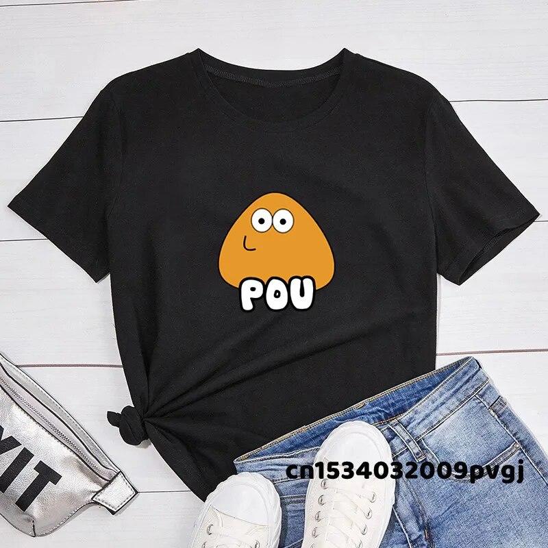 POU милая футболка с рисунком головы Wow, женские топы с короткими рукавами, забавная футболка с графическим принтом в стиле Харадзюку, женская одежда унисекс L
POU милая футболка с рисунком головы Wow, женские топы с короткими рукавами, забавная футболка с графическим принтом в стиле Харадзюку, женская одежда унисекс L
