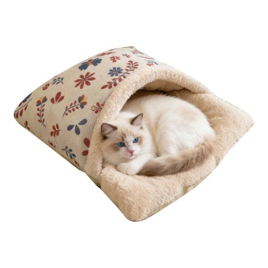 Cozy Cat Bed Cave & Sleeping Bag Thickened Fleece Fully Enclosed Cat House with Anti-Slip Bottom for Cats or Small
Cozy Cat Bed Cave & Sleeping Bag Thickened Fleece Fully Enclosed Cat House with Anti-Slip Bottom for Cats or Small