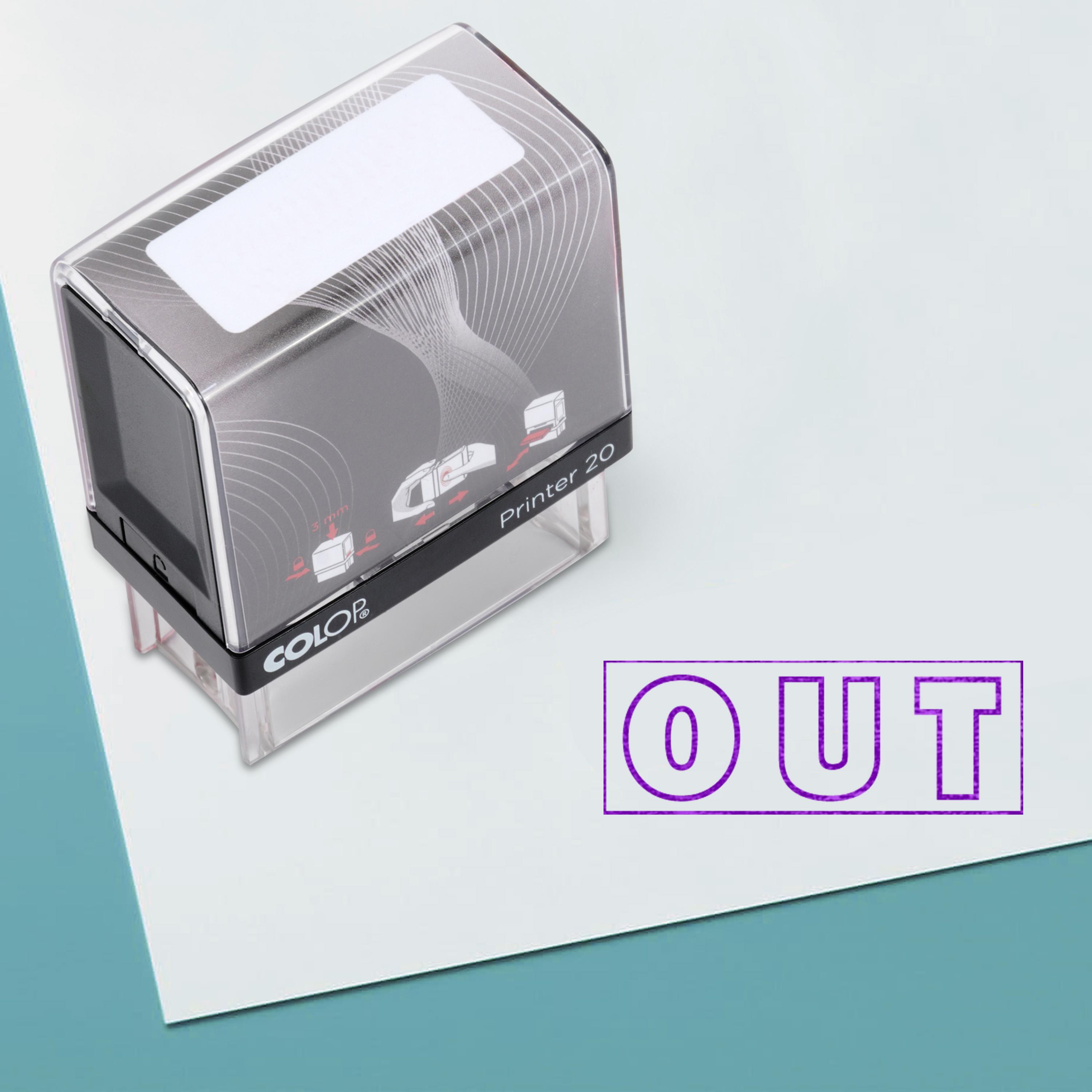 Printtoo Self Inking Rubber Stamp Custom Colop Office Stationary P20 Mini Stamper 14 mm x 38 m Фіолетовий
Printtoo Self Inking Rubber Stamp Custom Colop Office Stationary P20 Mini Stamper 14 mm x 38 m Фіолетовий
