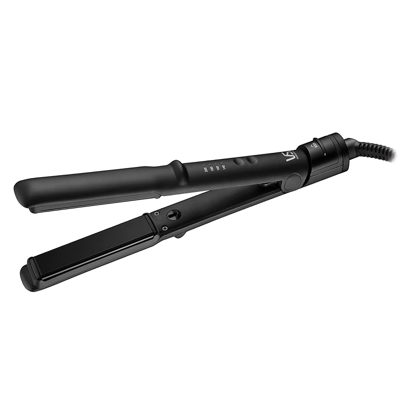 Vidal sassoon straight hair iron basic negative ion Overseas compatible 4-stage temperature control plate 24mm With pouch black VSI-1024/KJ
Vidal sassoon straight hair iron basic negative ion Overseas compatible 4-stage temperature control plate 24mm With pouch black VSI-1024/KJ