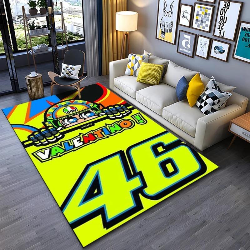 The Doctor Cartoon Head Yellow Carpet Mat Racing Theme Living Room Rug with Number 46 Signature Home Decoration Rugs for Bedroom 40X60CM
The Doctor Cartoon Head Yellow Carpet Mat Racing Theme Living Room Rug with Number 46 Signature Home Decoration Rugs for Bedroom 40X60CM