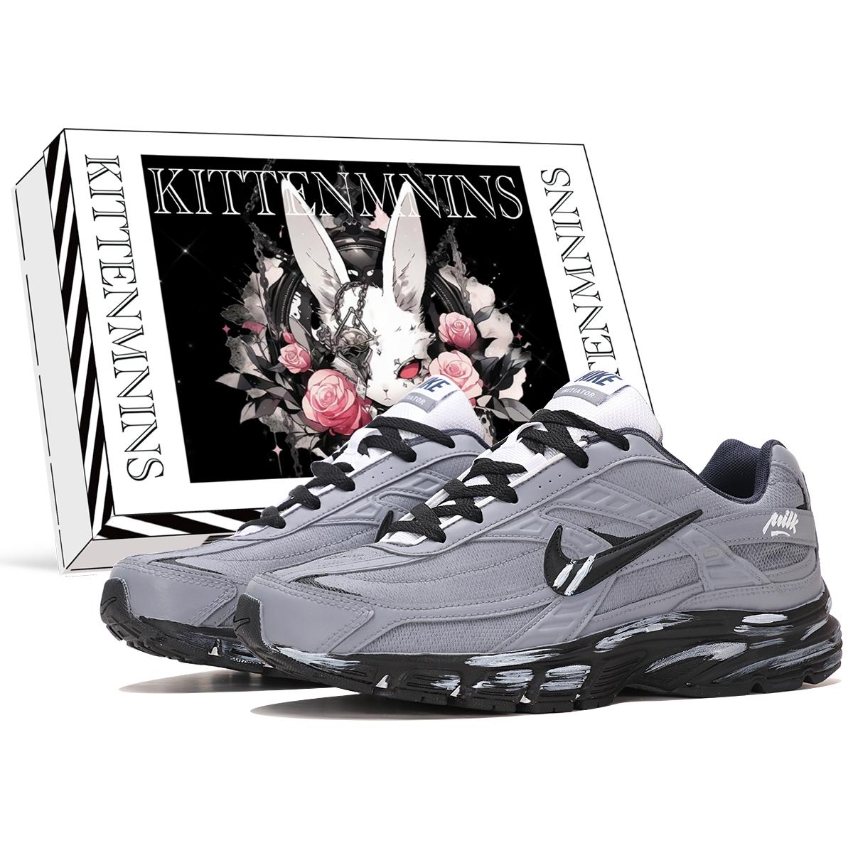 Nike Initiator Low top Running Shoes Men s Gray Black 394055-101(Team1206-SBOX) 40
Nike Initiator Low top Running Shoes Men s Gray Black 394055-101(Team1206-SBOX) 40