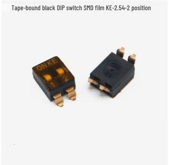 SMT Banded KE DIP Switch 1.27MM/2.54MM, 1P-10P Positions
SMT Banded KE DIP Switch 1.27MM/2.54MM, 1P-10P Positions