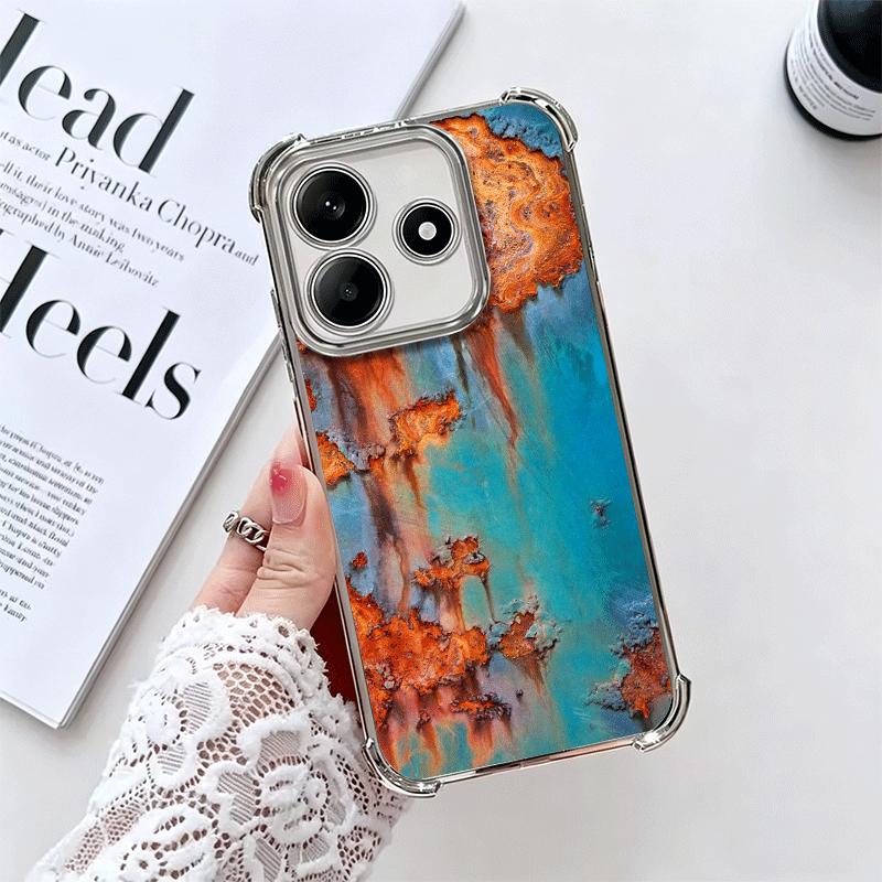 Vintage Industrial Style Rusty Pattern Soft Phone Case For Xiaomi Redmi Note 14 15 Pro Plus 13 12 11S 11T 5G 10 9S 9 Plating Ant Redmi Note 10 Pro 4G
Vintage Industrial Style Rusty Pattern Soft Phone Case For Xiaomi Redmi Note 14 15 Pro Plus 13 12 11S 11T 5G 10 9S 9 Plating Ant Redmi Note 10 Pro 4G
