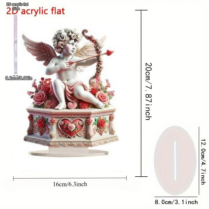 2D Flat Acrylic Cupid Arrow Decoration, Indoor and Outdoor Decoration - No Battery/electricity Required, Free Day Decoration, Shop Decora C
2D Flat Acrylic Cupid Arrow Decoration, Indoor and Outdoor Decoration - No Battery/electricity Required, Free Day Decoration, Shop Decora C