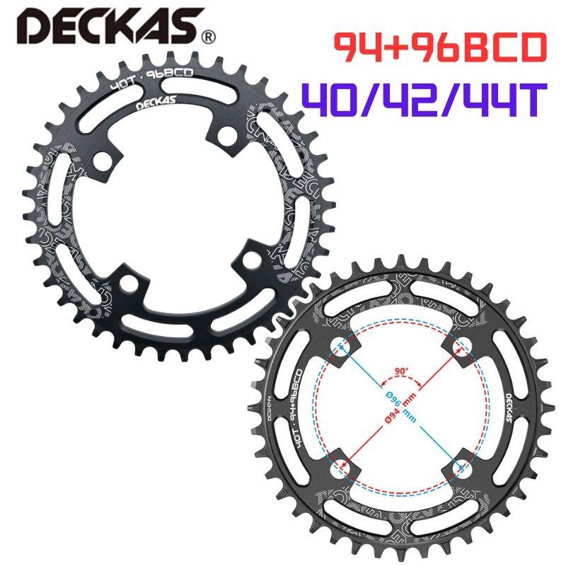 DECKAS круглая 94 + 96BCD 96 мм 40/42/44T MTB горного велосипеда, звездочка для M4000 M4050 для Deore M612, кривошип, Велоспорт 40T чёрный
DECKAS круглая 94 + 96BCD 96 мм 40/42/44T MTB горного велосипеда, звездочка для M4000 M4050 для Deore M612, кривошип, Велоспорт 40T чёрный