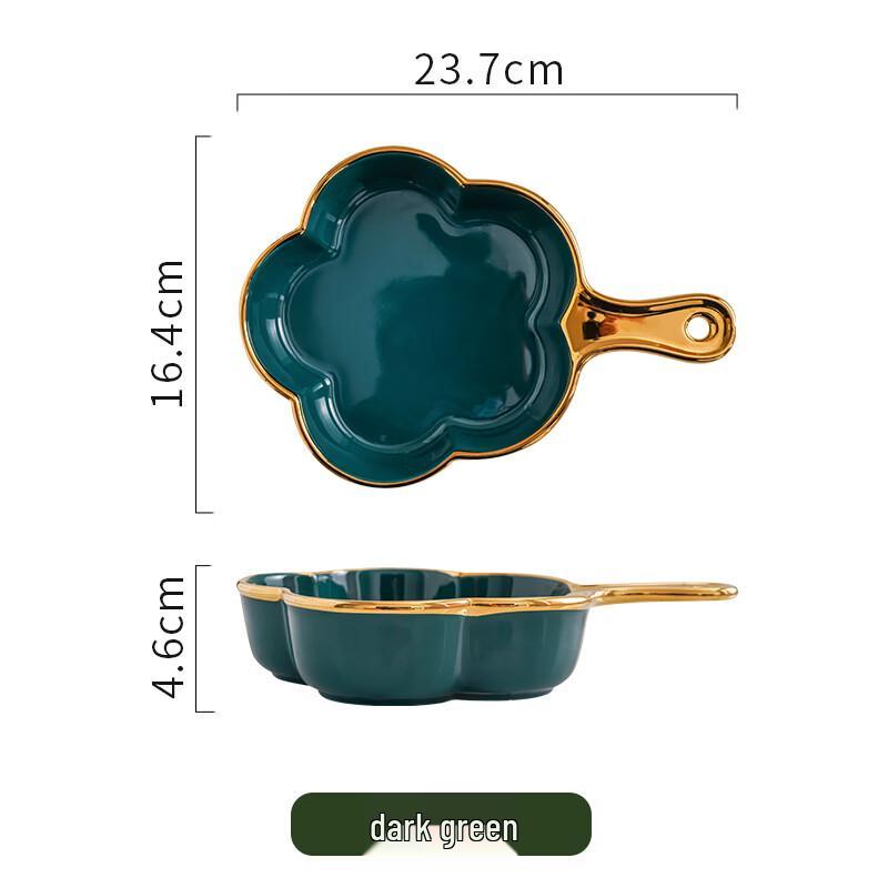 RuHan Gold-Rimmed Ceramic Handle Bowl
RuHan Gold-Rimmed Ceramic Handle Bowl