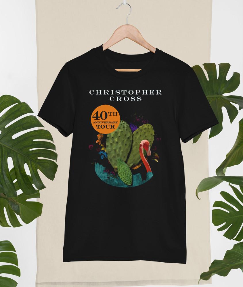 Christopher Cross Anniversary Tshirt Black Unisex All Sizes S5XL X083 Unisex T-Shirt S
Christopher Cross Anniversary Tshirt Black Unisex All Sizes S5XL X083 Unisex T-Shirt S