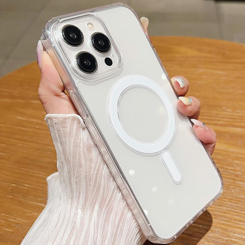 Magnetic & Transparent iPhone Case for iPhone 17/16/15 Pro/14/13/12/11 Pro Models iPhone 14 Plus
Magnetic & Transparent iPhone Case for iPhone 17/16/15 Pro/14/13/12/11 Pro Models iPhone 14 Plus