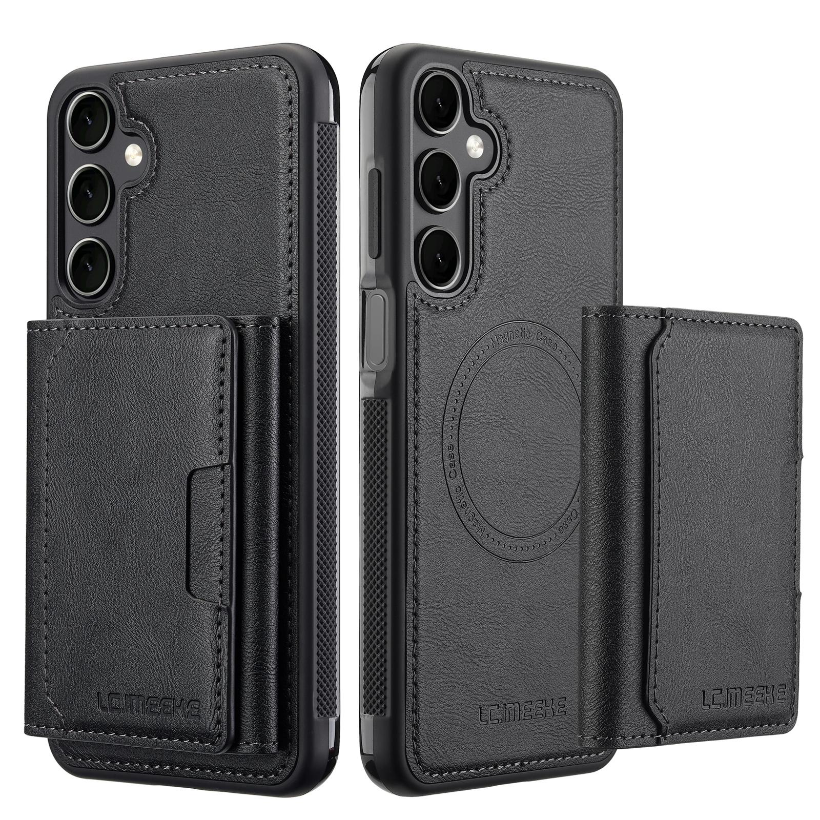 LC.IMEEKE L5 For Samsung Galaxy A55 5G Magnetic Phone Case Leather Back Cover with Detachable Card Holder Red
LC.IMEEKE L5 For Samsung Galaxy A55 5G Magnetic Phone Case Leather Back Cover with Detachable Card Holder Red