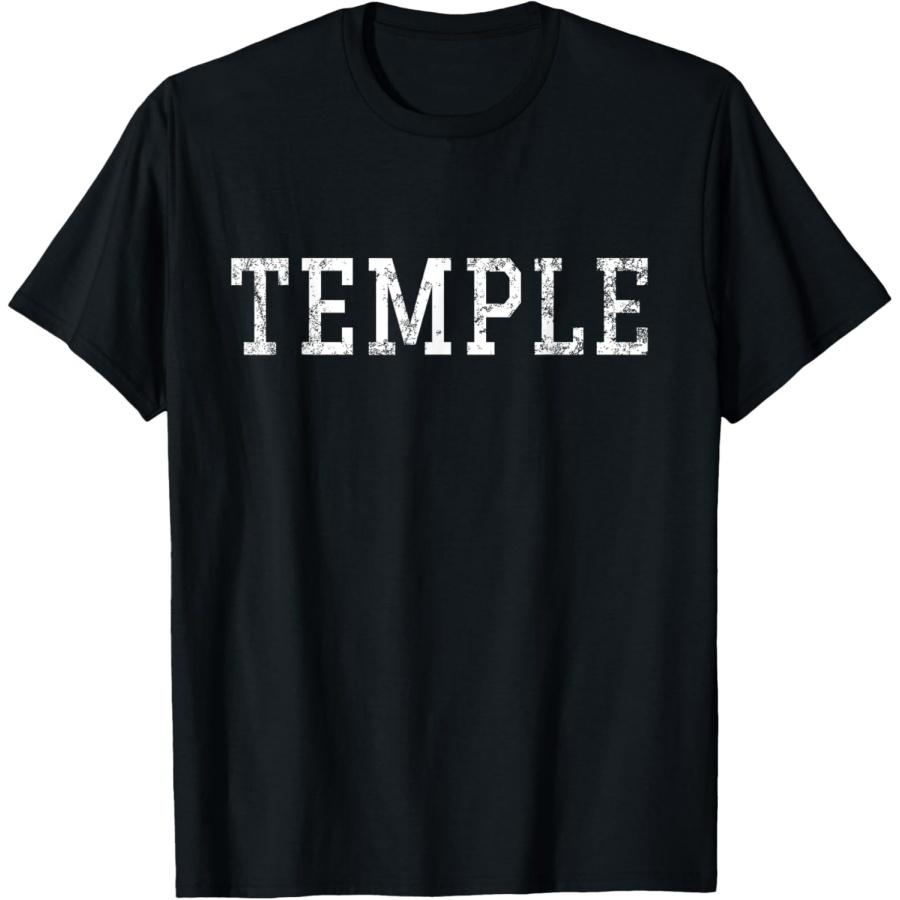 Temple Vintage White Text Apparel T-Shirt XXXXXL
Temple Vintage White Text Apparel T-Shirt XXXXXL