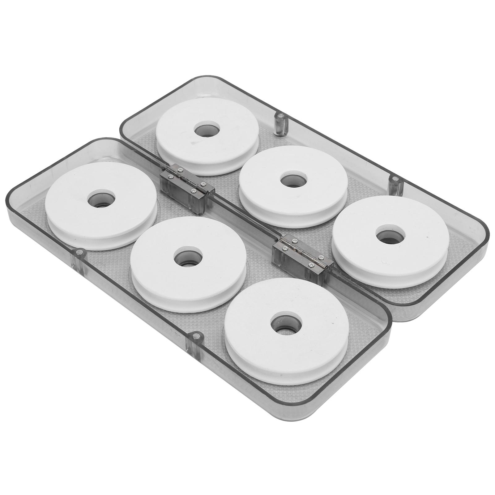 6pcs Fishing Plastic Foam Spool Fishing Line Storage Lure Rig Holder Organizer Accessories
6pcs Fishing Plastic Foam Spool Fishing Line Storage Lure Rig Holder Organizer Accessories