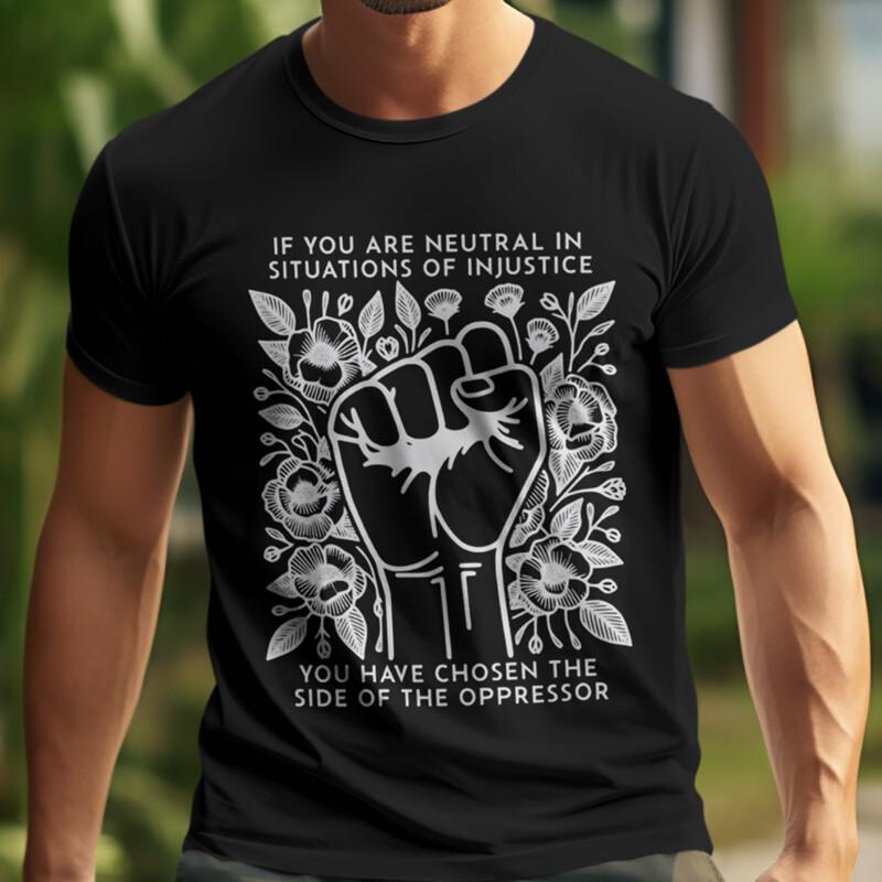 Men s T-shirt with STAND WIHT JUSTICE Graphic Unisex Black Cotton Tee Shirt S
Men s T-shirt with STAND WIHT JUSTICE Graphic Unisex Black Cotton Tee Shirt S