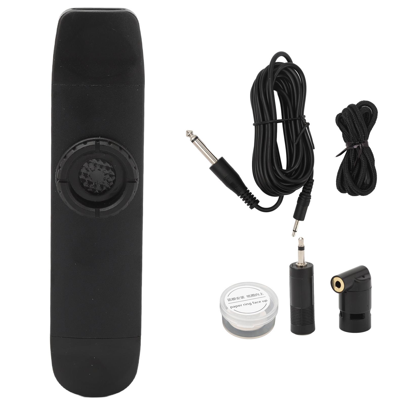 Электроинструмент Kazoo Double Head Black Kazoo с настроенными тонами для любителей гитарной музыки
Электроинструмент Kazoo Double Head Black Kazoo с настроенными тонами для любителей гитарной музыки