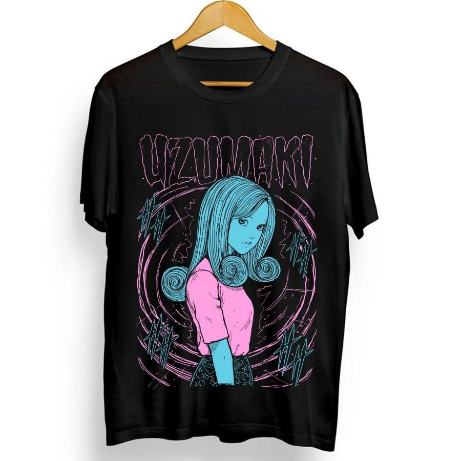 Summer TJunji Ito Uzumaki T-Shirt Horror Japan Guro Anime Funny Black Shirt Tee All Size Short-sleeved Vintage Trendy Cool XXXXXL чорний
Summer TJunji Ito Uzumaki T-Shirt Horror Japan Guro Anime Funny Black Shirt Tee All Size Short-sleeved Vintage Trendy Cool XXXXXL чорний