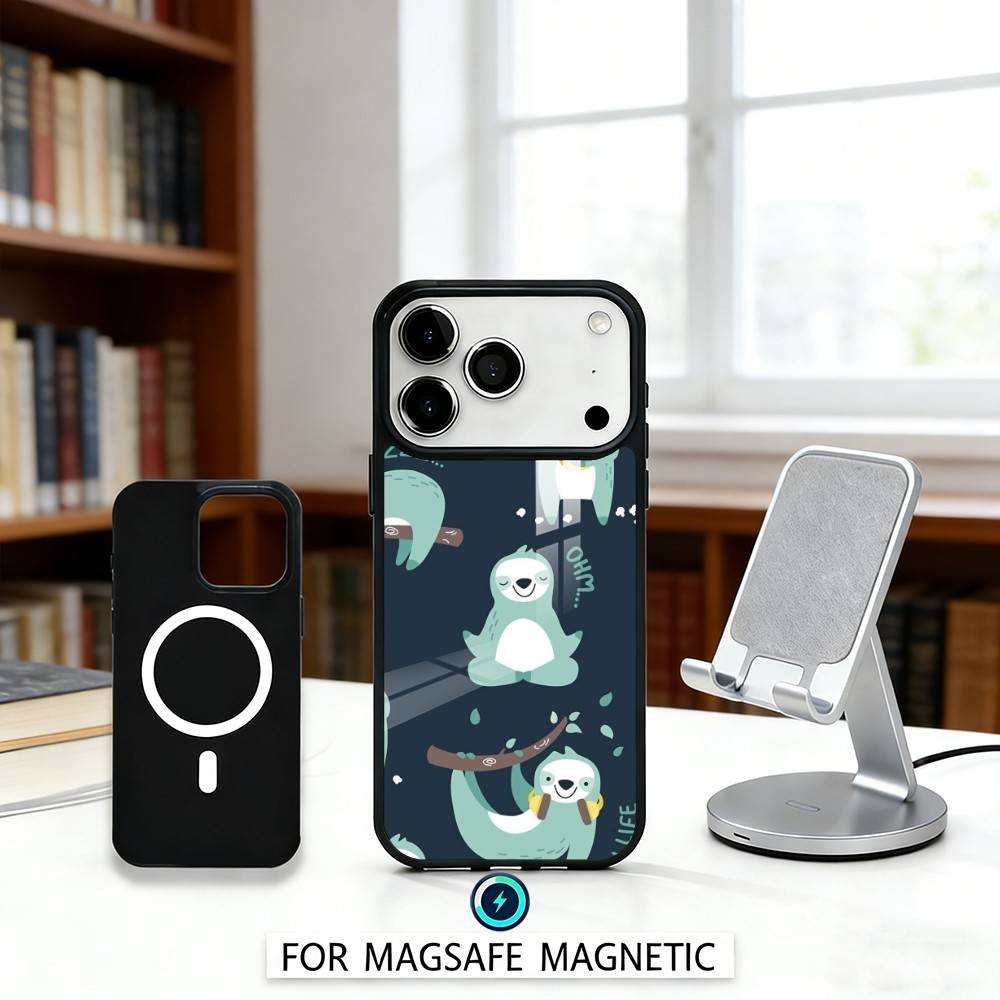 Cute Lazy Sloth Cozy Phone Case For iPhone 17,16,15,14,13,12,Pro,Max For Magsafe Magnetic Wireless Charging iPhone13
Cute Lazy Sloth Cozy Phone Case For iPhone 17,16,15,14,13,12,Pro,Max For Magsafe Magnetic Wireless Charging iPhone13