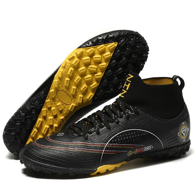 Men s and women s artificial turf training sports shoes high-top breathable football shoes wear-resistant and non-slip 30
Men s and women s artificial turf training sports shoes high-top breathable football shoes wear-resistant and non-slip 30
