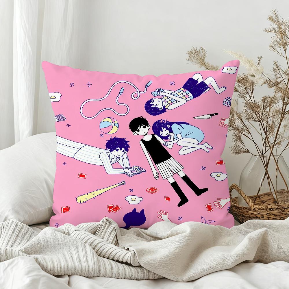 Healing Games OOmori Cute Pillow Case Bedroom Sofa Living Room Backrest Decoration Square Cushion Nap Time 30x30 cm
Healing Games OOmori Cute Pillow Case Bedroom Sofa Living Room Backrest Decoration Square Cushion Nap Time 30x30 cm