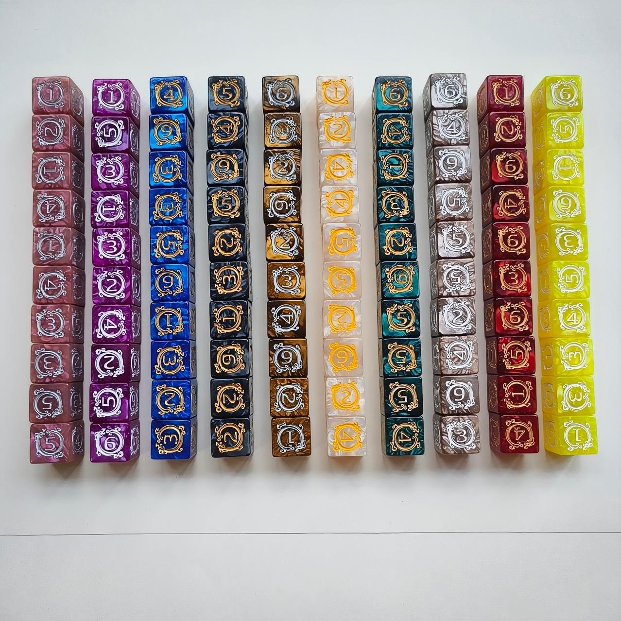 10pcs/set Dragon Print Number Dice Set Digital D6 Dice Kit for DND COC TRPG RPG Table Board Game Entertainment Dnd Dice Set
10pcs/set Dragon Print Number Dice Set Digital D6 Dice Kit for DND COC TRPG RPG Table Board Game Entertainment Dnd Dice Set