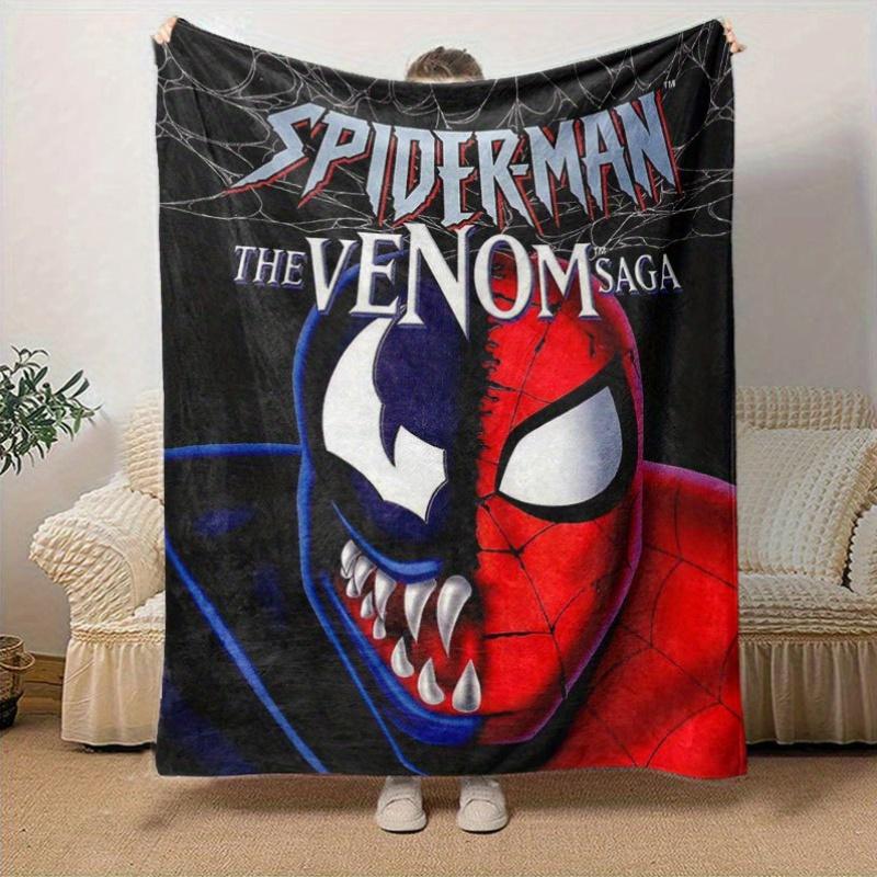 Venom and spiderman Cartoon Flannel Blanket - Ultra-Soft, Cozy, and Comfortable for Sofa, Bedroom, Camping, and Travel - Four-Season Versati 130x150cm
Venom and spiderman Cartoon Flannel Blanket - Ultra-Soft, Cozy, and Comfortable for Sofa, Bedroom, Camping, and Travel - Four-Season Versati 130x150cm