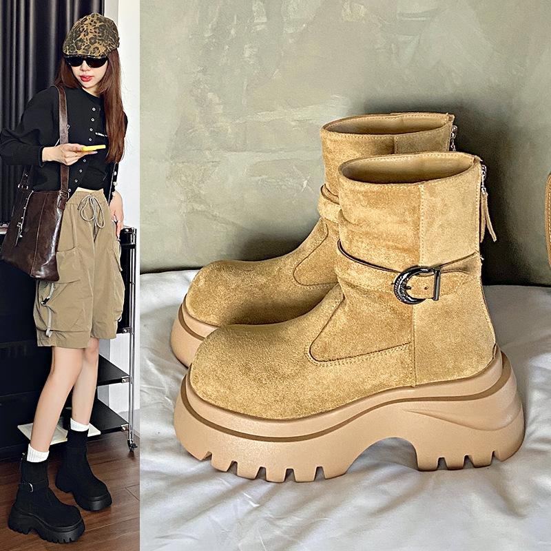 Ботинки Мартина на молнии спереди детские модели 2025 осень и зима новые на толстой подошве с увеличением роста маленькие короткие ботинки челси 40 хаки
Ботинки Мартина на молнии спереди детские модели 2025 осень и зима новые на толстой подошве с увеличением роста маленькие короткие ботинки челси 40 хаки