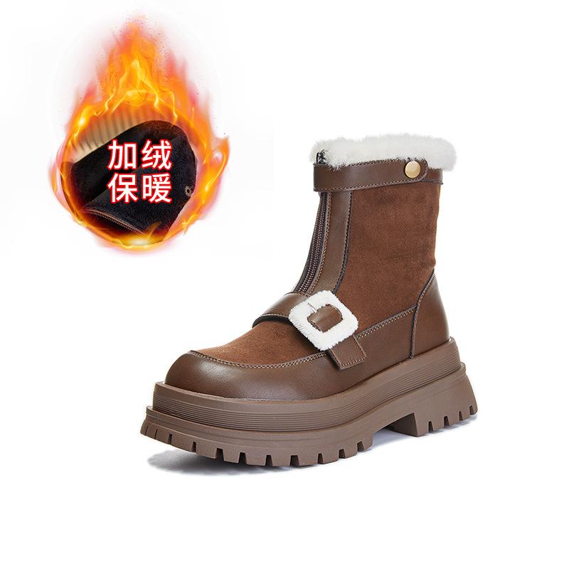 2025 winter new fashion velvet snow boots casual versatile medium boots versatile height-increasing women s boots warm boots 35 коричневый
2025 winter new fashion velvet snow boots casual versatile medium boots versatile height-increasing women s boots warm boots 35 коричневый