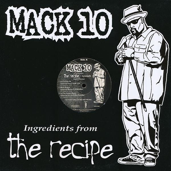 12inch Record MACK 10 - Ingredients From The Recipe SPRO81089 Priority Record 1998 US Rap & Hip-Hop/R&B Used
12inch Record MACK 10 - Ingredients From The Recipe SPRO81089 Priority Record 1998 US Rap & Hip-Hop/R&B Used