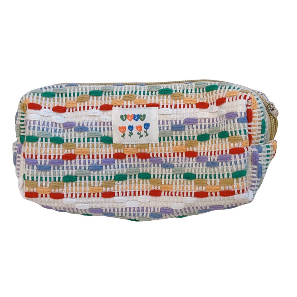 569 Cosmetic Travel Bag Makeup Toiletry Pouch Organizer Pen Earphone Storage Bag,Size L Colorful Knit
569 Cosmetic Travel Bag Makeup Toiletry Pouch Organizer Pen Earphone Storage Bag,Size L Colorful Knit
