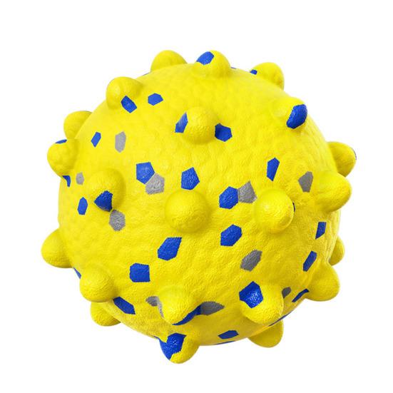 Spiky Dog Ball Quiet Dog Chew Toy Ball Puppy Teething Ball Dog Teeth Cleaning Toy for Aggressive Chewers Small Medium Large Dogs S жовтий
Spiky Dog Ball Quiet Dog Chew Toy Ball Puppy Teething Ball Dog Teeth Cleaning Toy for Aggressive Chewers Small Medium Large Dogs S жовтий