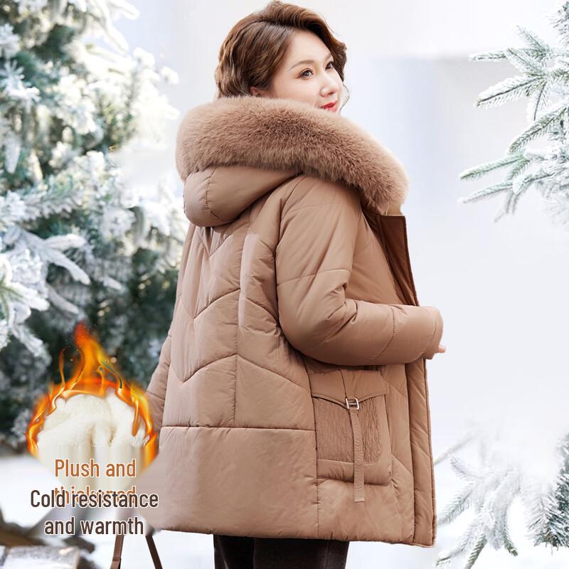 Женская зимняя стеганая куртка с капюшоном для среднего возраста L
Женская зимняя стеганая куртка с капюшоном для среднего возраста L